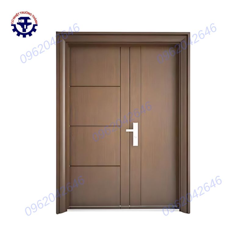 Cửa thép vân gỗ